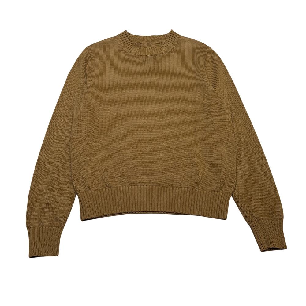 Save Khaki United SKU Cotton Crewneck Knit Sweater Men's Small Minimalist